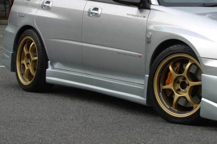 チャージスピード インプレッサ WRX GD# サイドステップ タイプ1 未塗装 CHARGE SPEED 撃速CHARGE SPEED 撃速チャージスピード｜シンシアモール 店