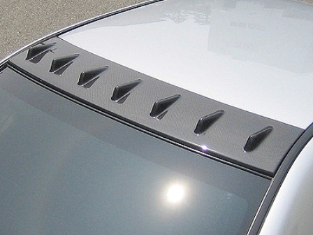 チャージスピード インプレッサ WRX GD# ルーフフィン FRP 未塗装 CHARGE SPEED 撃速CHARGE SPEED 撃速チャージスピード