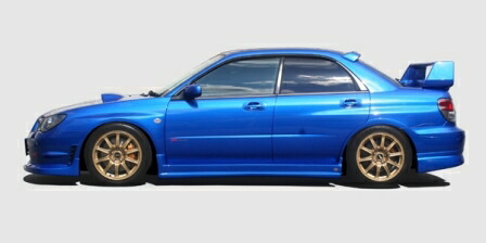 チャージスピード インプレッサ WRX GD# サイドステップ タイプ1 未塗装 CHARGE SPEED 撃速CHARGE SPEED 撃速チャージスピード|シンシアモール 店
