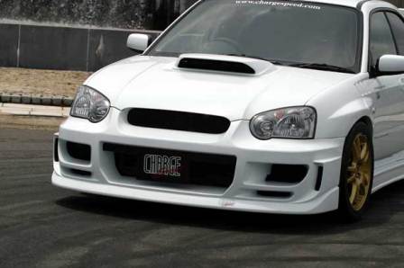 チャージスピード インプレッサ WRX GD# フロントバンパー タイプ1 未塗装 CHARGE SPEED 撃速CHARGE SPEED 撃速チャージスピード|シンシアモール 店