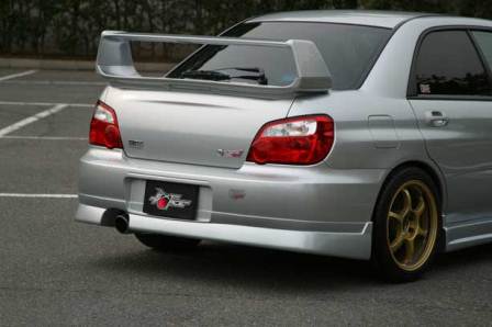 チャージスピード インプレッサ WRX GD# リアアンダー STI E型除く 未塗装 CHARGE SPEED 撃速CHARGE SPEED 撃速チャージスピード