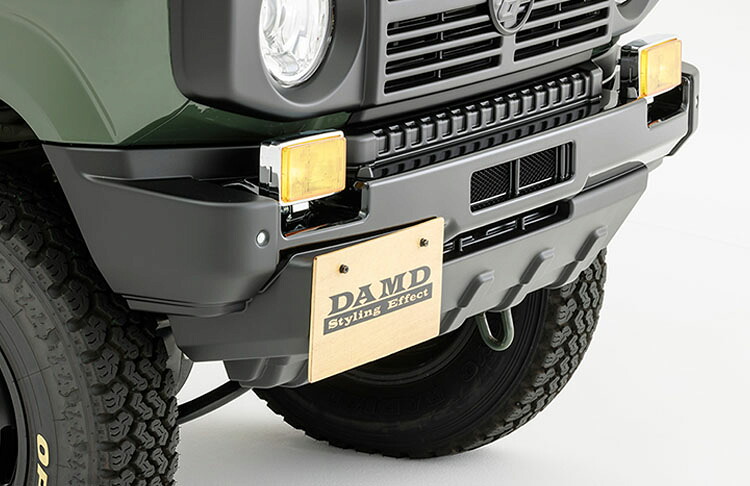 ダムド ジムニー JB64 フロントバンパー 未塗装 DAMD little G. TRADITIONAL｜シンシアモール 店 56,023円