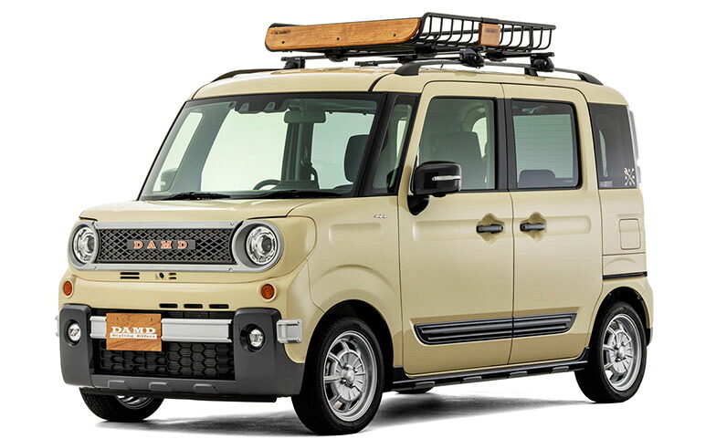 ダムド スペーシア ギア MK53S エクステリア＋Cantabile ４本 未塗装 DAMD NOMAD ノマド