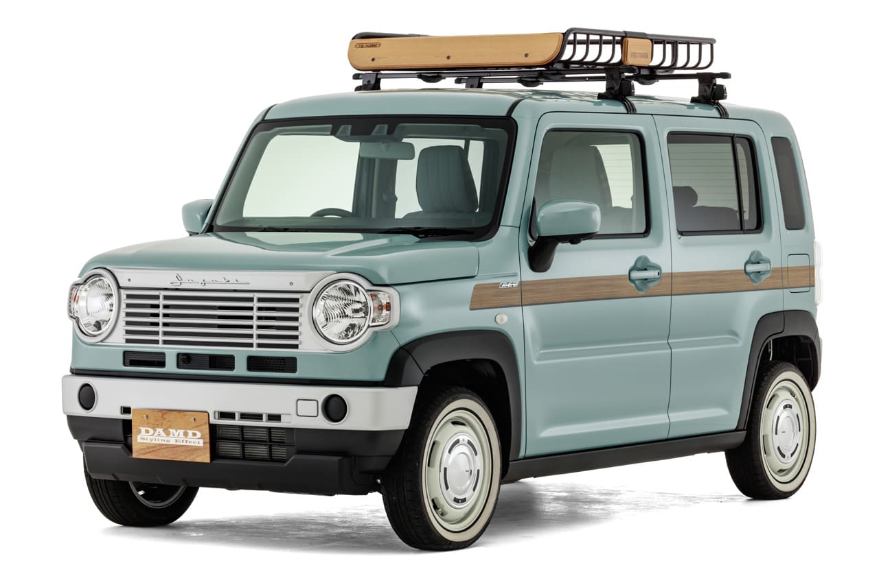 ダムド ハスラー MR52S/MR92S エクステリア+ホイールセット4本 DEAN CROSS COUNTRY 未塗装 DAMD CLASSICO クラシコ
