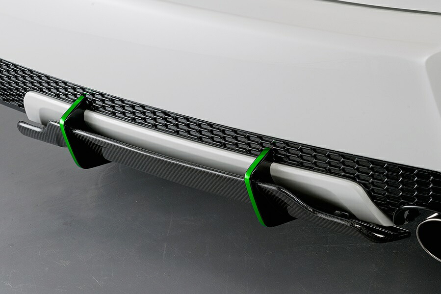 ロジャム プリウスα ZVW40系 ダブルディフューザー FRP 未塗装 23-wdf-pra40g ROJAM VERDE ヴェルデ
