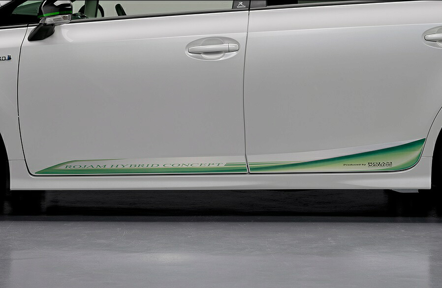 ロジャム プリウスα ZVW40系 ヴェルデ　サイドデカール ROJAM VERDE ヴェルデ