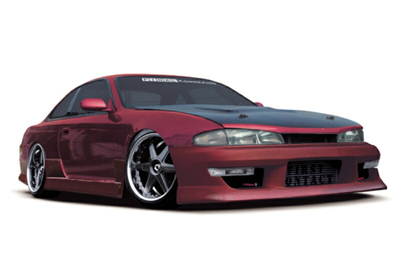ファイナルコネクション シルビア S14 前期 サイドステップ TYPE2 FRP 未塗装/ゲルコート FINALKONNEXION FIRSTCONTACT ファーストコンタクト