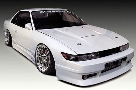 ファイナルコネクション シルビア S13 フロントバンパースポイラー Type1 FRP 未塗装/ゲルコート FINALKONNEXION FIRSTCONTACT ファーストコンタクト