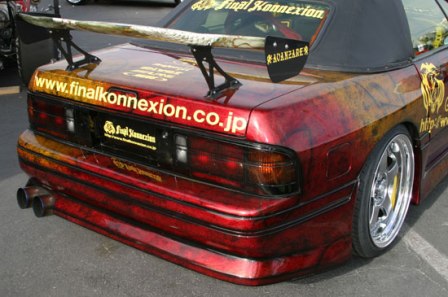 ファイナルコネクション RX-7 FC3S リアバンパースポイラー 未塗装 FINALKONNEXION FIRSTCONTACT ファーストコンタクト