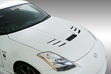 イングス フェアレディZ Z33 ボンネット タイプ2 FRP 未塗装 ings N-SPEC エヌスペック