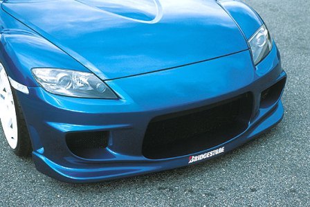 楽天市場】乱人 RX-8 SE3P 前期 フロントバンパー LEDデイライトキット