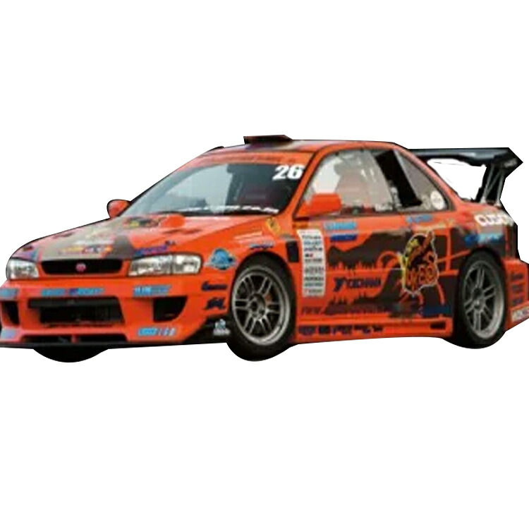 マック インプレッサ GC8 6点セット スポーツバージョン フロントアンダースポイラー(FRP) 未塗装 mac M SPORTS エムスポーツ|シンシアモール 店