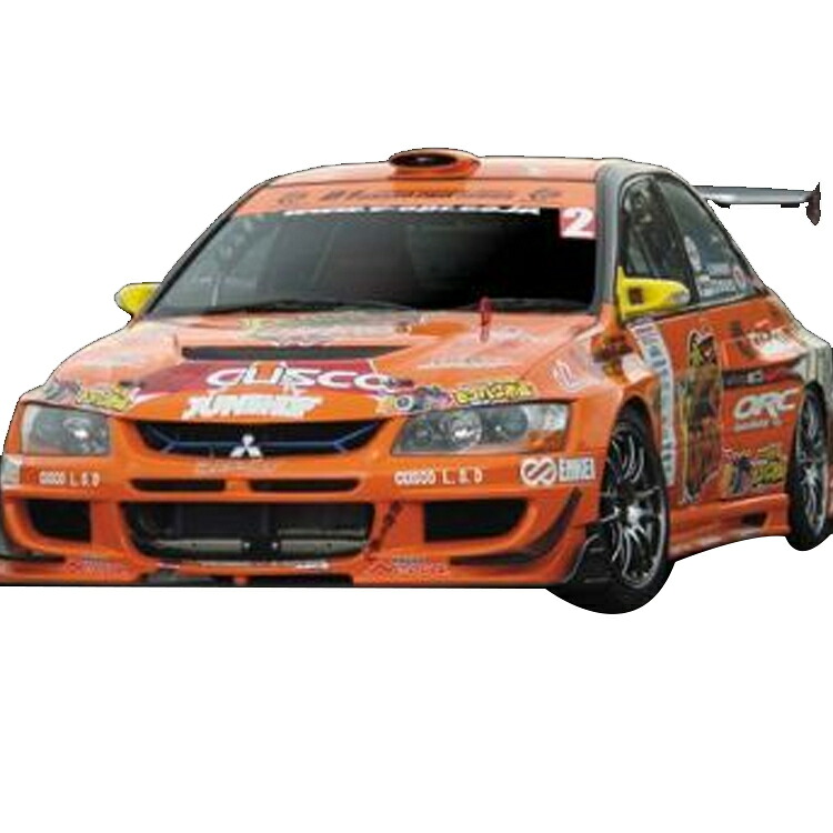マック ランサーエボリューション8 9 CT9A 6点セット スポーツバージョン フロントアンダー(FRP) 未塗装 mac M SPORTS エムスポーツ|シンシアモール 店