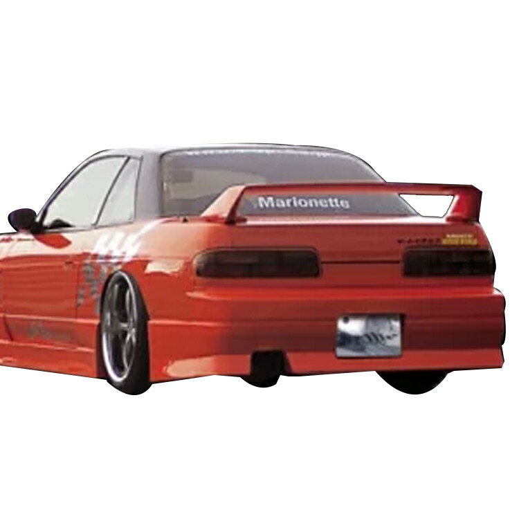 マック シルビア S13 リアバンパー FRP 未塗装 mac M SPORTS エムスポーツ