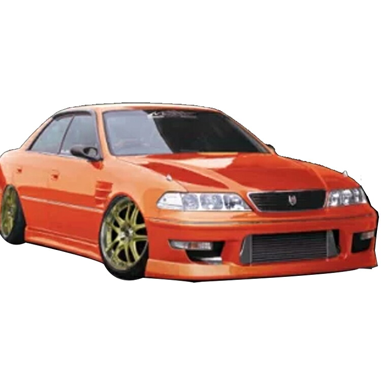 マック マーク2 JZX100 フロントバンパー FRP 未塗装 mac M SPORTS エムスポーツ