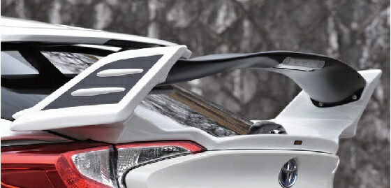 ゆーた C-HR　リアウイング　ABS製　ホワイトパール　塗装済み品 Yahoo!オークション - トヨタ C－HR リアウイング トランク