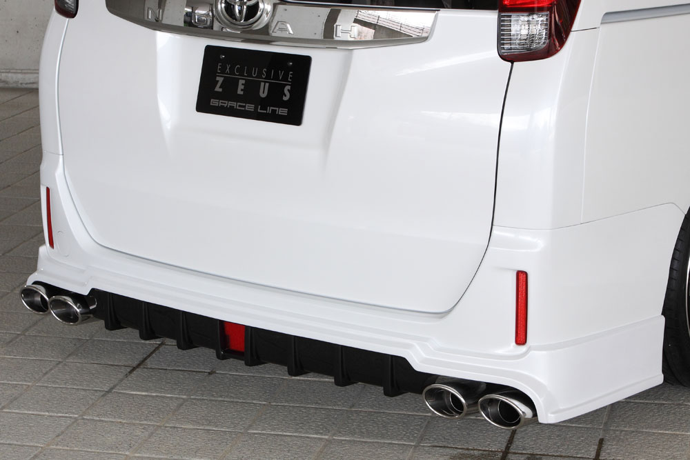 エムズスピード ノア 80系 リアアンダースポイラー 未塗装 3053-3212 M'z SPEED GRACE LINE グレースライン｜シンシアモール 店