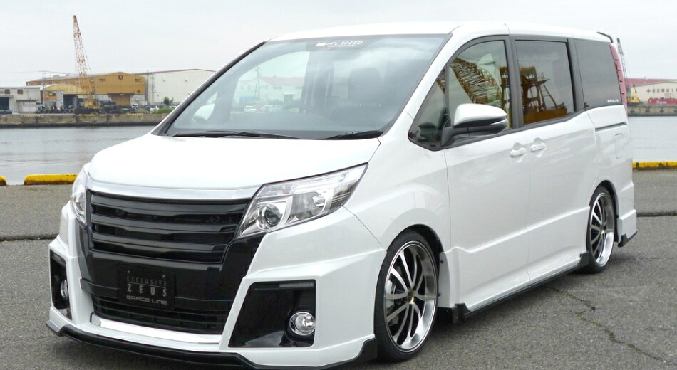 エムズスピード ノア ZRR80 3点セット 2色塗り分け塗装 3173-s001 M'z SPEED GRACE LINE グレースライン｜シンシアモール 店