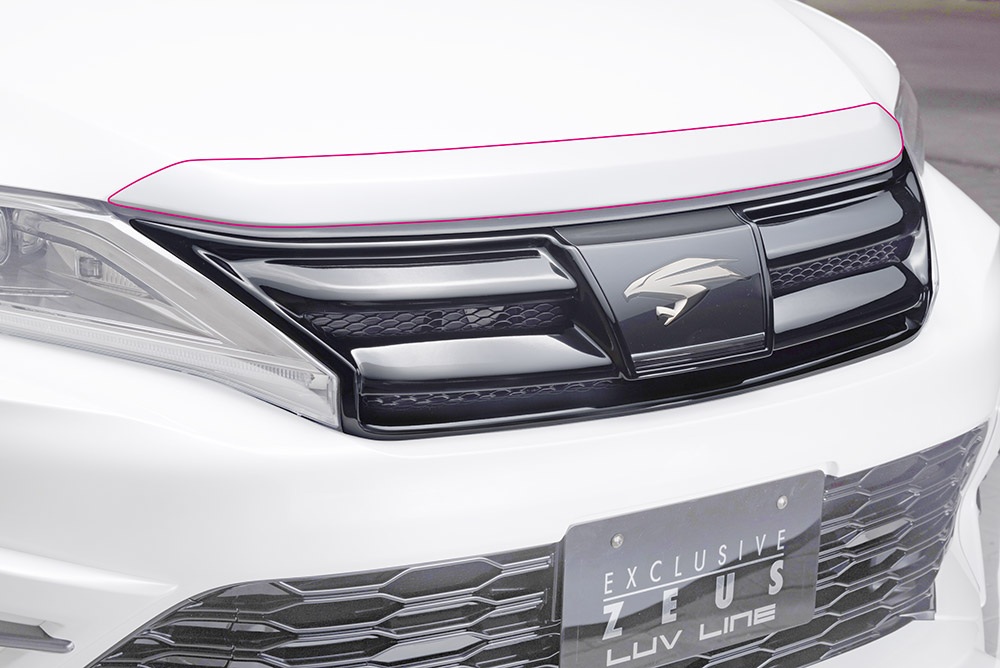 エムズスピード ハリアー ハリアーハイブリッド ZSU ASU AVU 後期 フードトップモール FRP 塗装済 2293-7231 M'z SPEED LUV LINE ラヴライン｜シンシアモール 店 34,631円