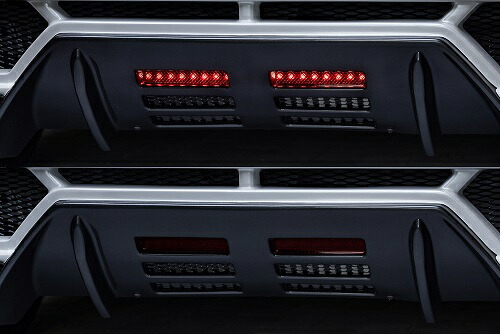 エムズスピード ハリアー ハリアーハイブリッド ZSU60 ASU60 AVU60 後期 LEDバックフォグキット 0041-0011 M'z SPEED LUV LINE ラヴライン