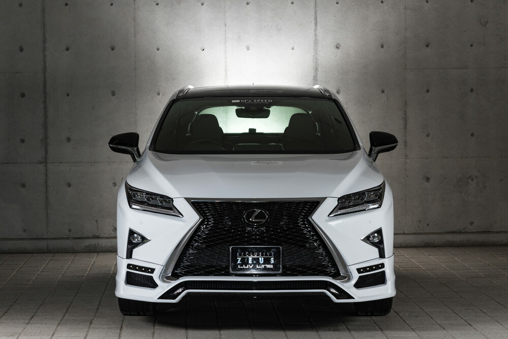 エムズスピード RX200t Fスポーツ RX450h Fスポーツ AGL2#W/GYL2#W 4点セット 未塗装 2332-s001 M'z SPEED LUV LINE ラヴライン