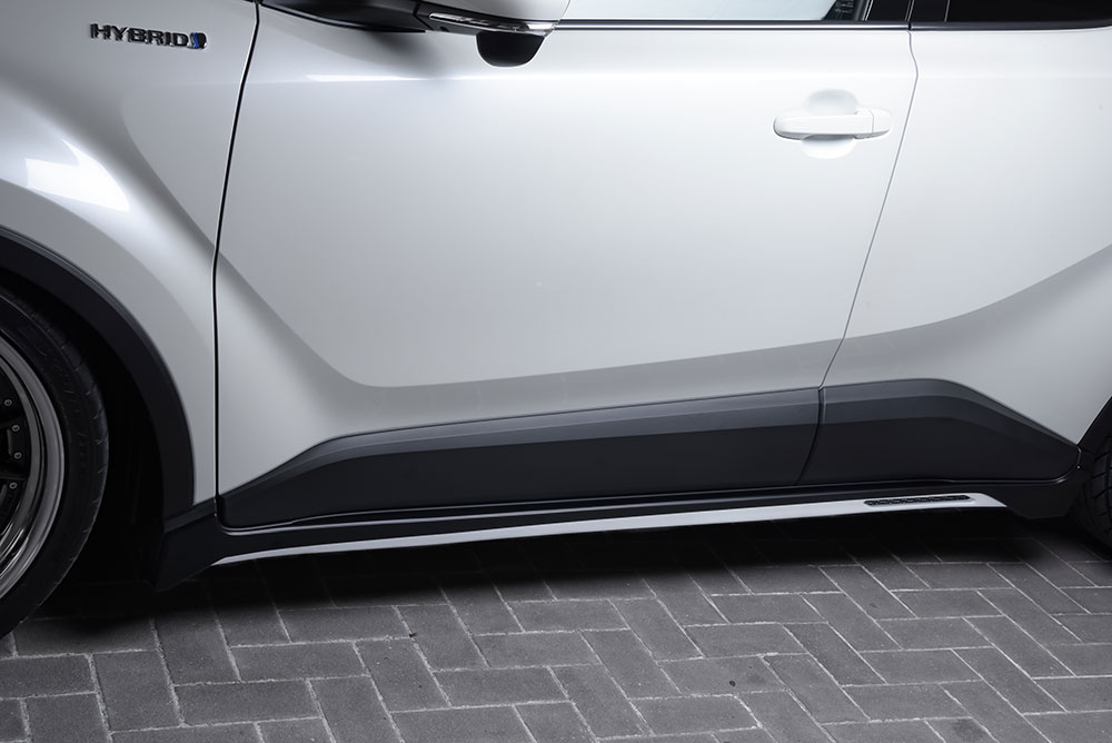エムズスピード C-HR ZYX10 NGX50 サイドステップ 2色塗り分け塗装 2391-2111-222 M'z SPEED LUV LINE ラヴライン｜シンシアモール 店