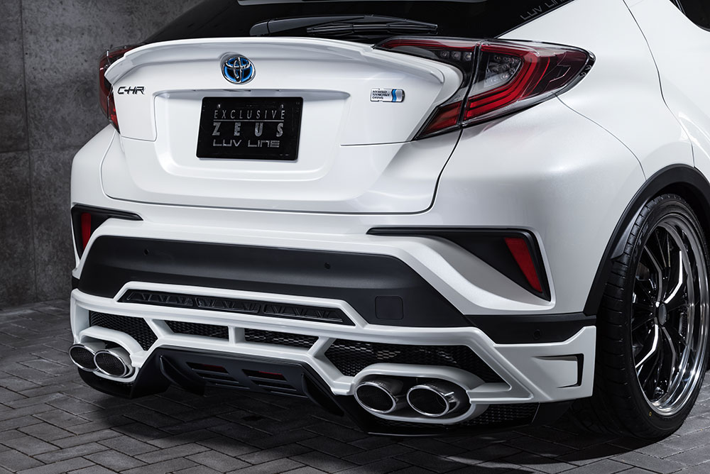 エムズスピード C-HR ZYX10 NGX50 リアアンダースポイラー 塗装済 2391-3111 M'z SPEED LUV LINE ラヴライン