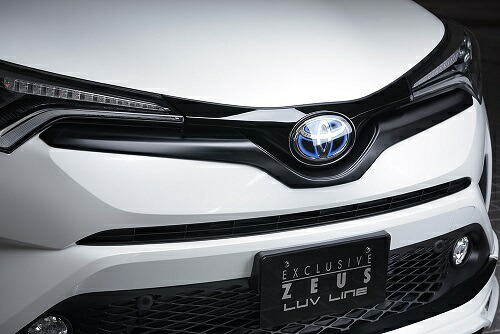 エムズスピード C-HR ZYX10 NGX50 フロントグリルガーニッシュ 未塗装 2391-4111 M'z SPEED LUV LINE ラヴライン
