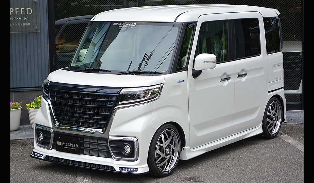 エムズスピード スペーシア カスタム MK53S 2点セット 塗装済 3142-s001 M'z SPEED GRACE LINE グレースライン
