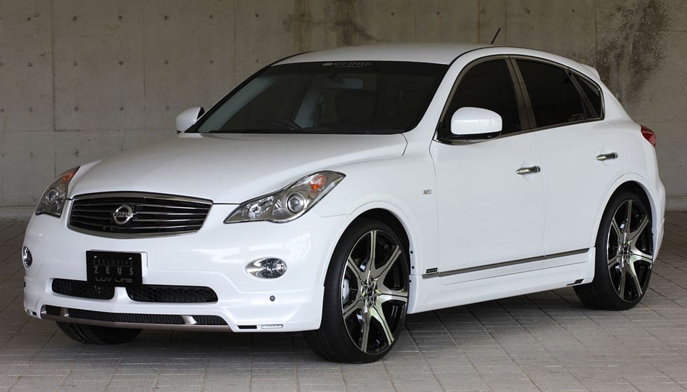 エムズスピード スカイライン クロスオーバー J50 サイドステップ 未塗装 2281 2111 M Z Speed Luvline ラヴライン Voli Me