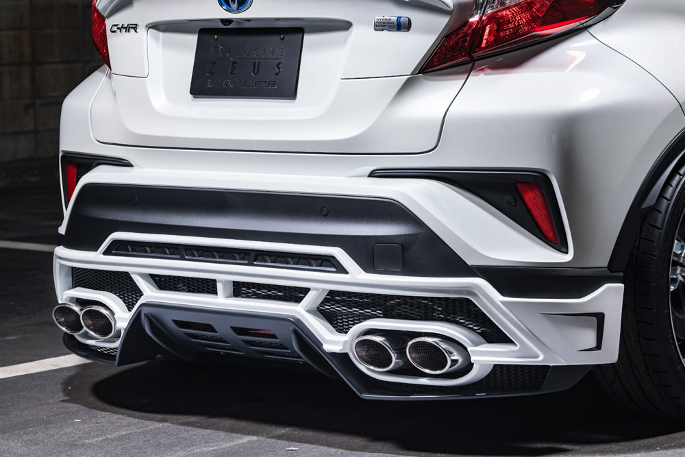 エムズスピード C-HR DAA-ZYX10 DBA-NGX10 後期 エキゾーストシステム 左右4本出し MZ78 2391-0245 M'z SPEED LUV LINE ラヴライン