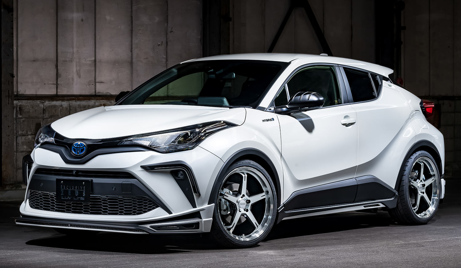 エムズスピード C-HR ZYX NGX 後期 4点セット 2色塗り分け塗装 2391-s002-222 M'z SPEED LUV LINE ラヴライン