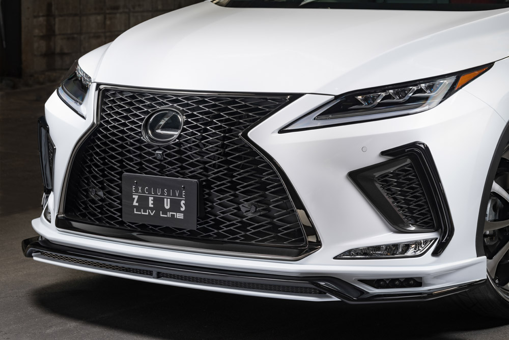 エムズスピード RX300 RX450h Fスポーツ AGL20W AGL25W GYL20W GYL25W 後期 フロントハーフスポイラー 2色塗り分け塗装 2332-1132-222 M'z SPEED LUV LINE ラヴライン