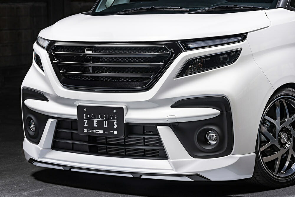 エムズスピード ソリオバンディット MA37S フロントハーフスポイラー ABS 未塗装 3161-1410 M'z SPEED GRACE LINE グレースライン|シンシアモール 店