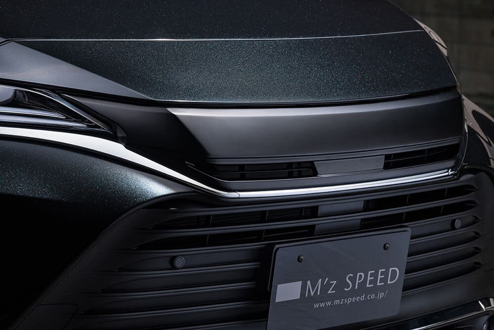 ハリアー MXUA8# AXUH8# フロントグリル Type B ABS製 塗装済 2294-4710-089 M'z SPEED エムズスピード LUV LINE ラヴライン