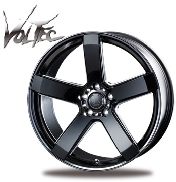 20インチ 5H120 8.5J+40 5穴 VOLTEC HYPER SV ホイール 4本 グロスブラック/マシニング BEST ボルテック ハイパーSV ベスト CH｜シンシアモール 店