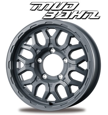 16インチ 5H139.7 5.5J+20 5穴 MUD BAHN XR-800M ME ホイール 1本 チッピンググレー BEST マッドバーン XR-800M ME ベスト CH｜シンシアモール 店