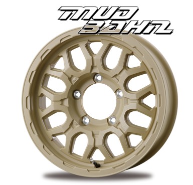 16インチ 5H139.7 5.5J+20 5穴 MUD BAHN XR-800M ME ホイール 4本 チッピングベージュ BEST マッドバーン XR-800M ME ベスト CH｜シンシアモール 店