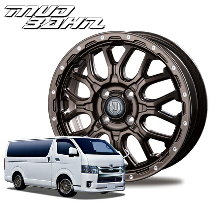 15インチ 4H100 4.5J+45 4穴 MUD BAHN XR-800M ホイール 1本 グロスブロンズ／ピアスポリッシュ BEST マッドバーン XR-800M ベスト CH