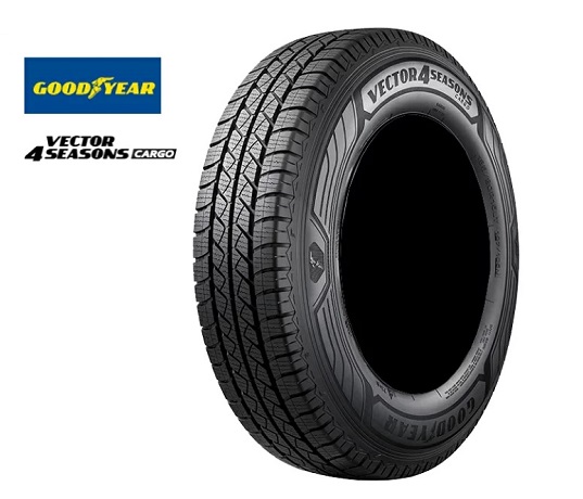 オールシーズンタイヤ グッドイヤー 14インチ 4本 155 80r14 86n ベクター フォーシーズンズ カーゴ Goodyear Vector 4seasons Cargo 21春夏新色