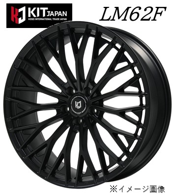 19インチ 5H114.3 8.5J+45 5穴 1本 レヴゲイン LM62F ホイール REVGAIN LM62F KOSEI SBK KY|シンシアモール 店