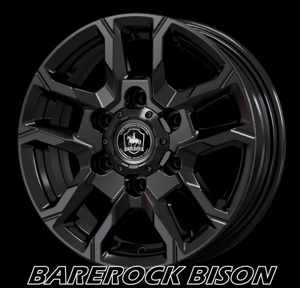 楽天市場】【ジムニー用】ベアロック バイソン ブラック16X5.5J 5穴