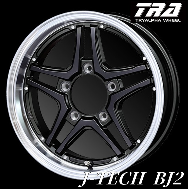 楽天市場】16インチ 4H100 6.0J+40 4穴 4本 ジェイテック S-6 ブラック