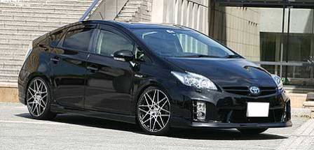乱人 プリウス ZVW30 3点フルキット(LED LAMP無） 未塗装 RANDO Black Edition ブラックエディション