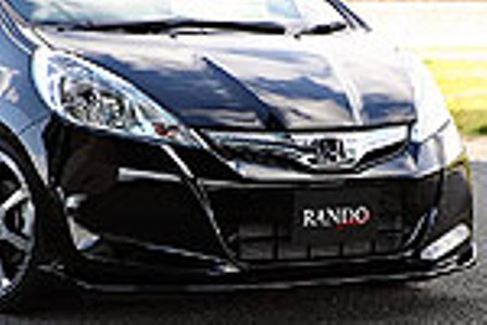 乱人 フィット GP1 フロントアンダースポイラー 未塗装 RANDO RANDO Style 乱人スタイル