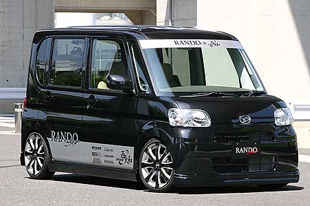 乱人 タント L375S 前期 3点フルキット 未塗装 RANDO RANDO Style 乱人スタイル|シンシアモール 店