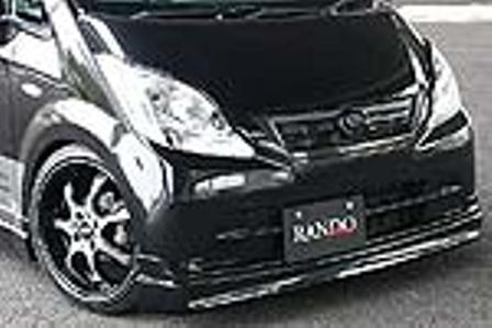 乱人 フィット GE6/7 フロントハーフスポイラー 未塗装 RANDO RANDO Style 乱人スタイル 乱人 RANDO Style フロントアンダースポイラー ホンダ フィット RS GE8