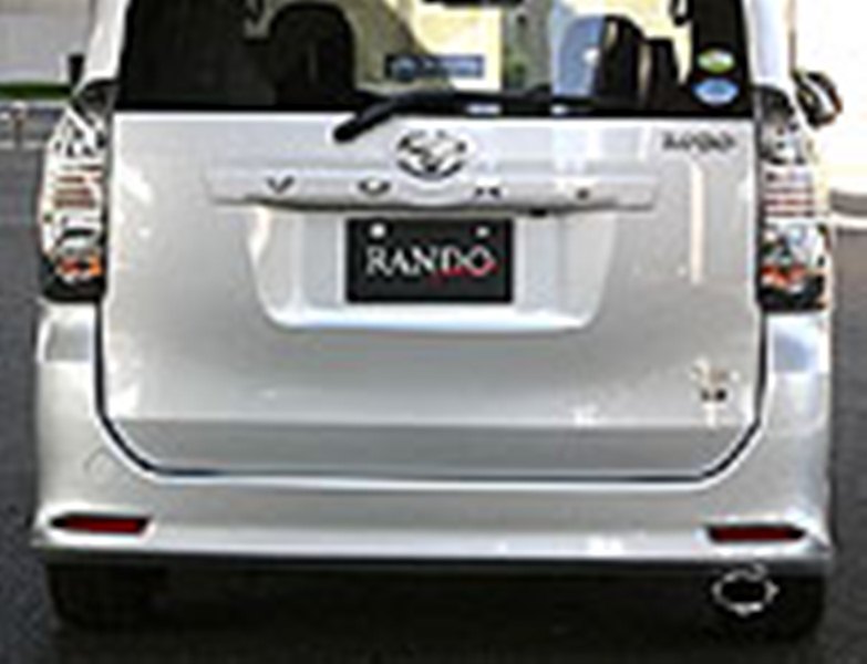 乱人 ヴォクシー ZRR70W 前期 リアハーフスポイラー エアログレード車専用 未塗装 RANDO RANDO Style 乱人スタイル