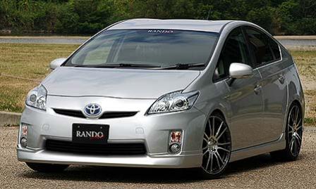 乱人 プリウス ZVW30 前期 フロントハーフスポイラー 未塗装 RANDO RANDO Style 乱人スタイル|シンシアモール 店
