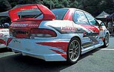 乱人 インプレッサ GC-8 リアバンパー 未塗装 RANDO RANDO SPORTS 乱人スポーツ